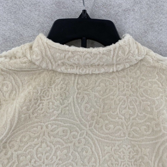 Gorgeous Soft Surroundings Pullover Sweater Top Womens MED Luxe Sherpa Stretch - Picture 7 of 14